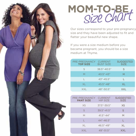 @NWT@2 for 30$,thyme maternity ankle pants, size L - Picture 3 of 7